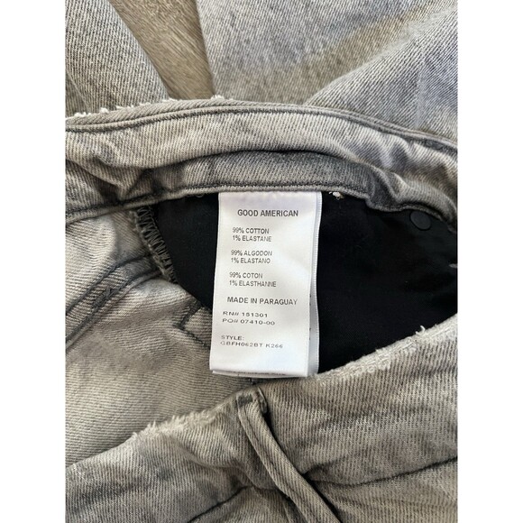 Anthropologie Good American Jeans Women Size 15 Distressed - Picture 4 of 8